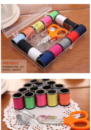 居家便攜式縫補(bǔ)針線盒套裝 義烏創(chuàng)意設(shè)計引領(lǐng)日用百貨新潮流